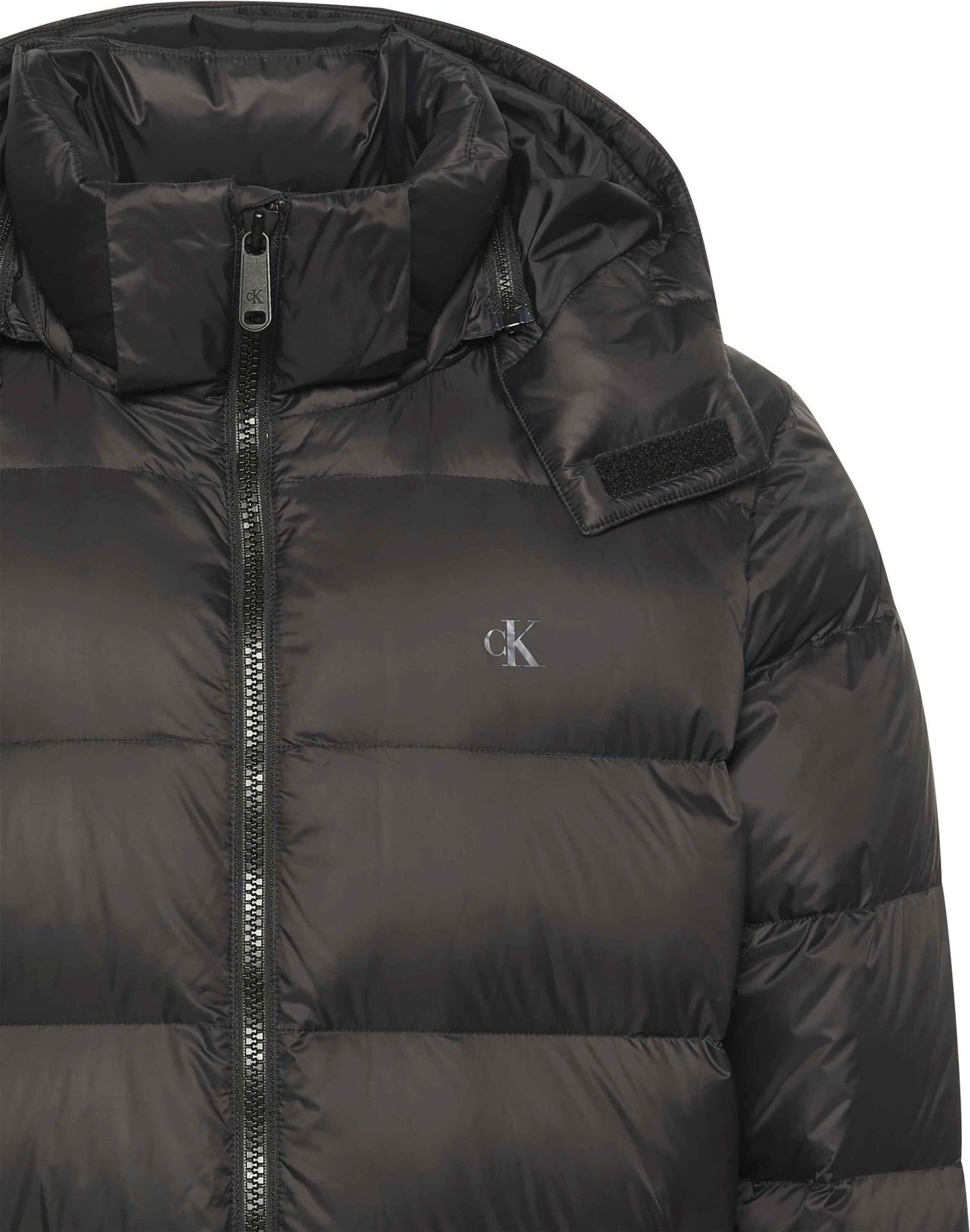 Nylon Zio Off Hood Down Puffer