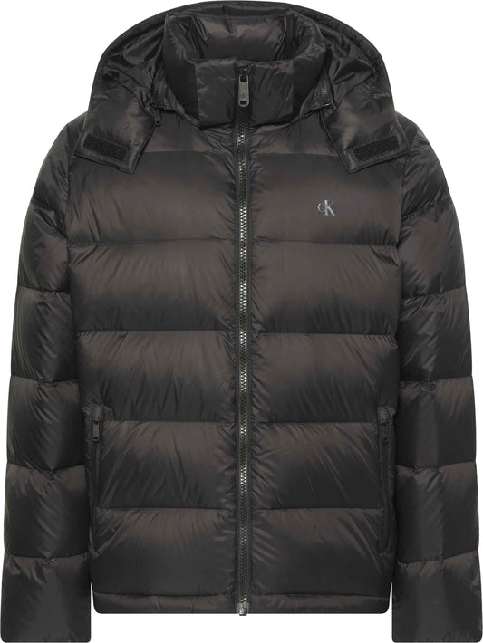 Nylon Zio Off Hood Down Puffer